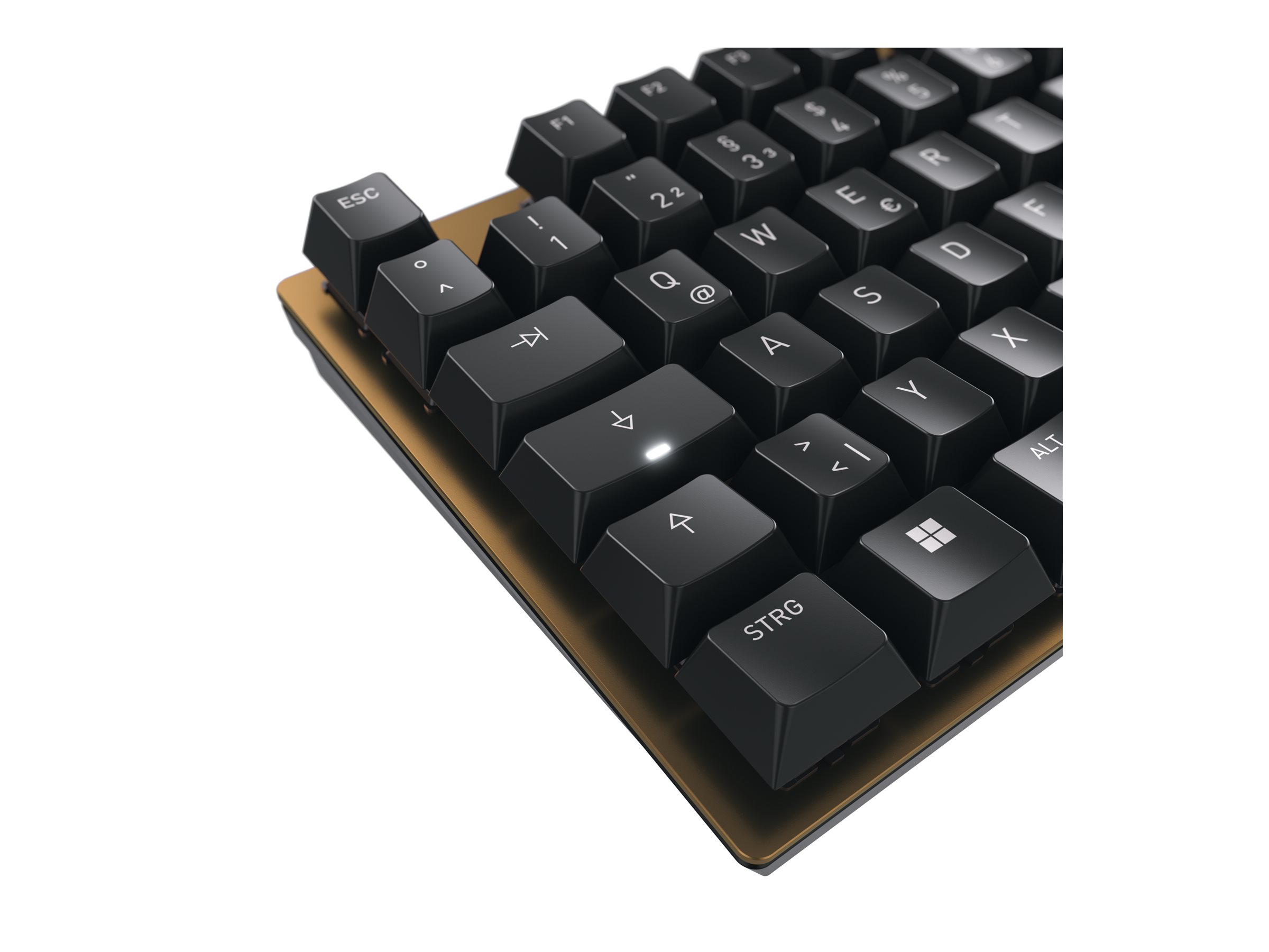 Cherry KC 200 MX - Tastatur - USB - QWERTY - US mit Euro-Symbol