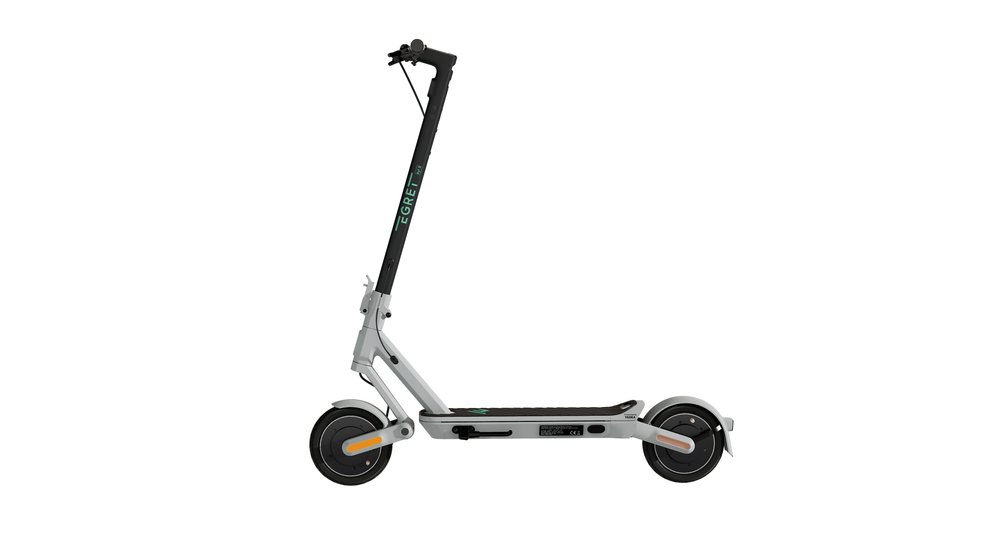 Egret Ey! 3 - Klassischer Roller - Grau - 20 km/h - 100 kg - 2 Rad/Raeder, Ansicht 3