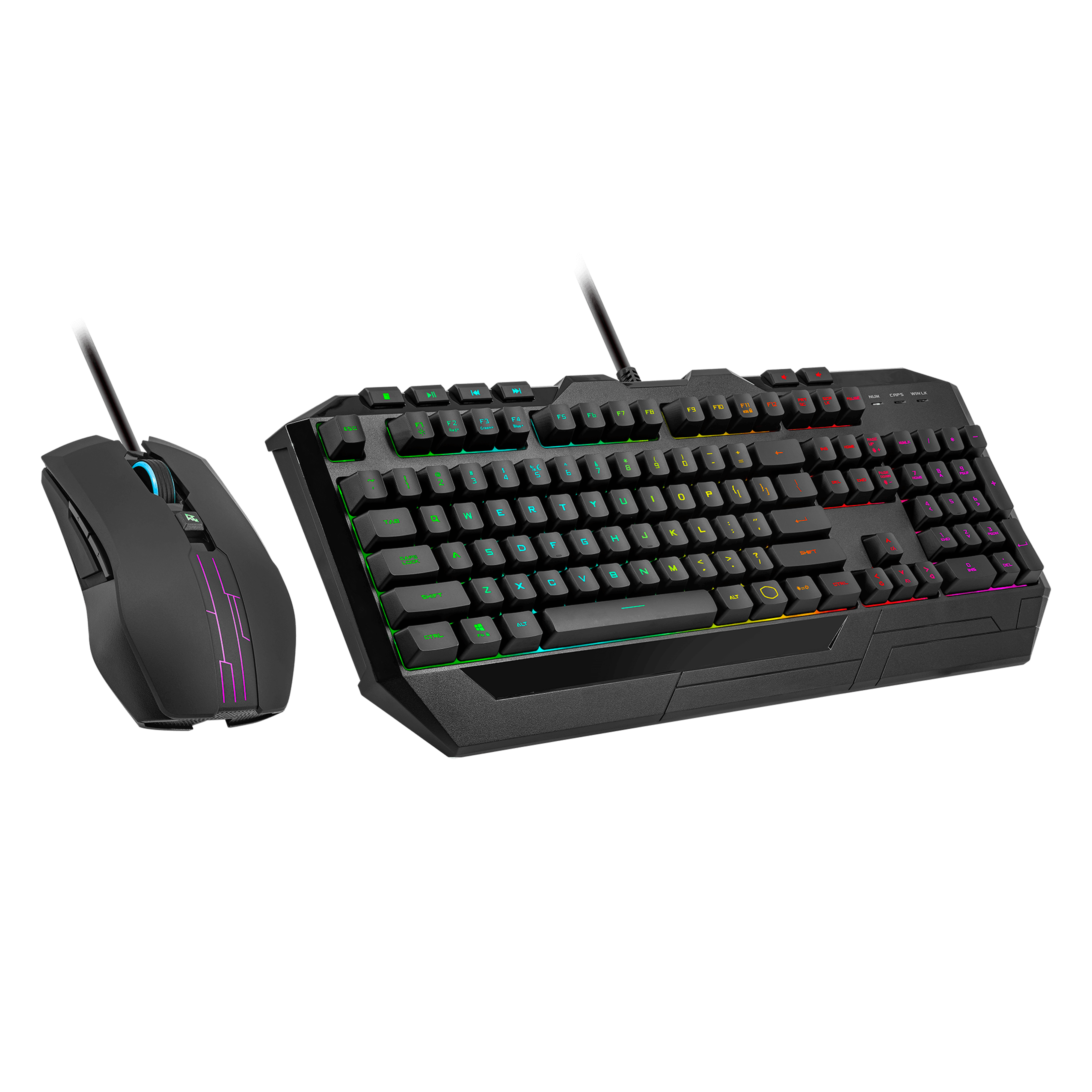 Cooler Master Desktop Gaming Devastator 4 black RGB revised - TL: Deutsch, QWERTZ, Ansicht 4