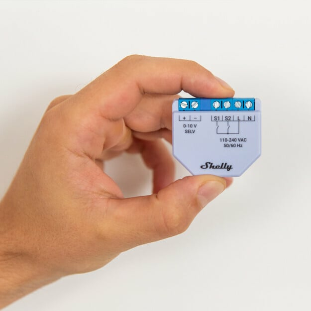 Shelly · Unterputz·Dimmer 0-10V, Ansicht 4