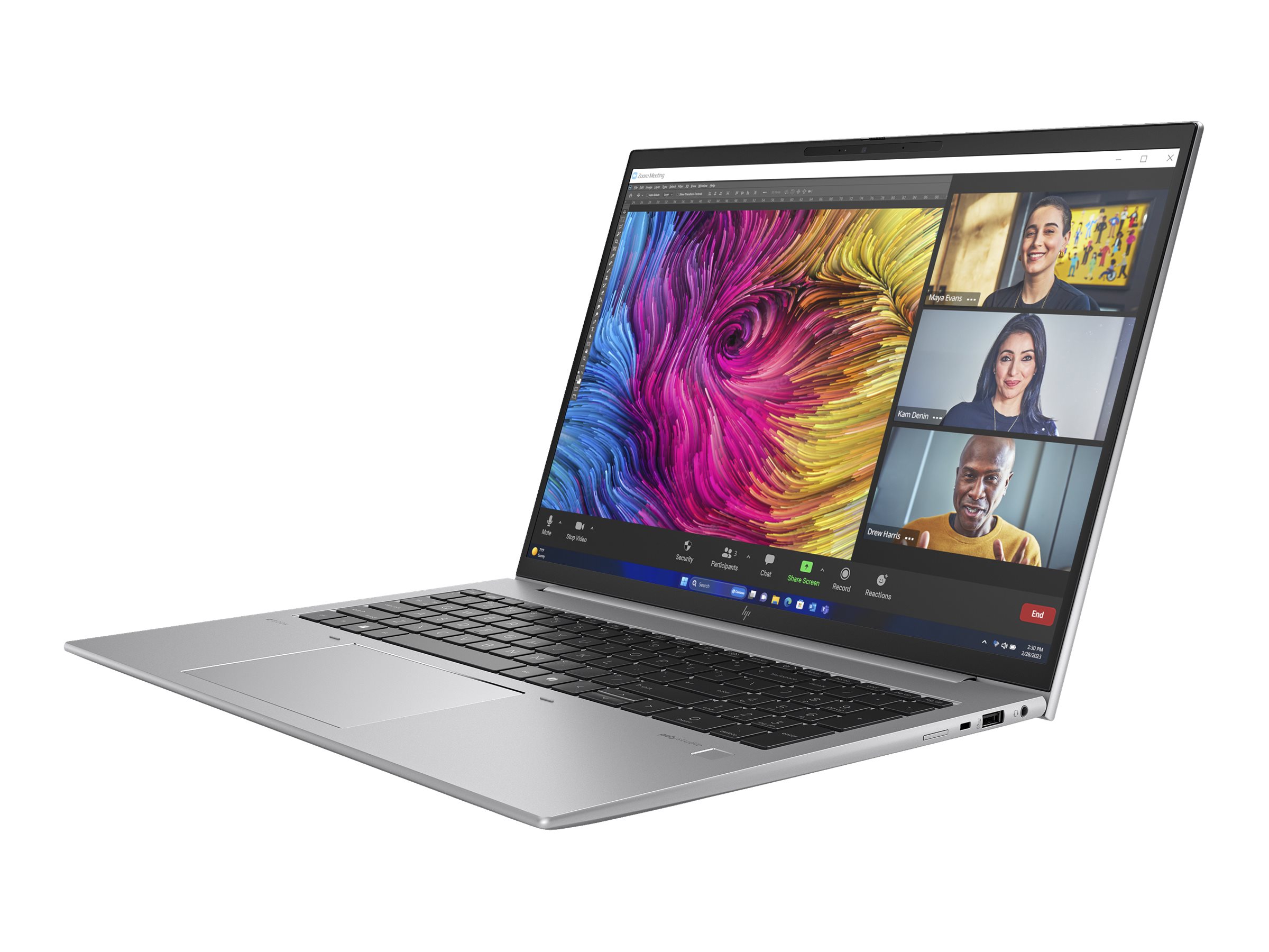 HP ZBook Firefly 16 G11 Mobile Workstation - Intel Core Ultra 7 155H - Win 11 Pro - RTX A500 - 16 GB RAM - 512 GB SSD NVMe - 40.6 cm (16)