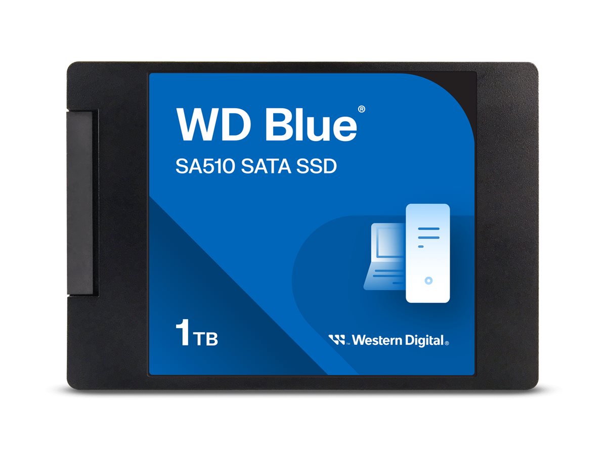 WD Blue SA510 WDS100T3B0A-00AXR0 - SSD - 1 TB - intern - 2.5 (6.4 cm)