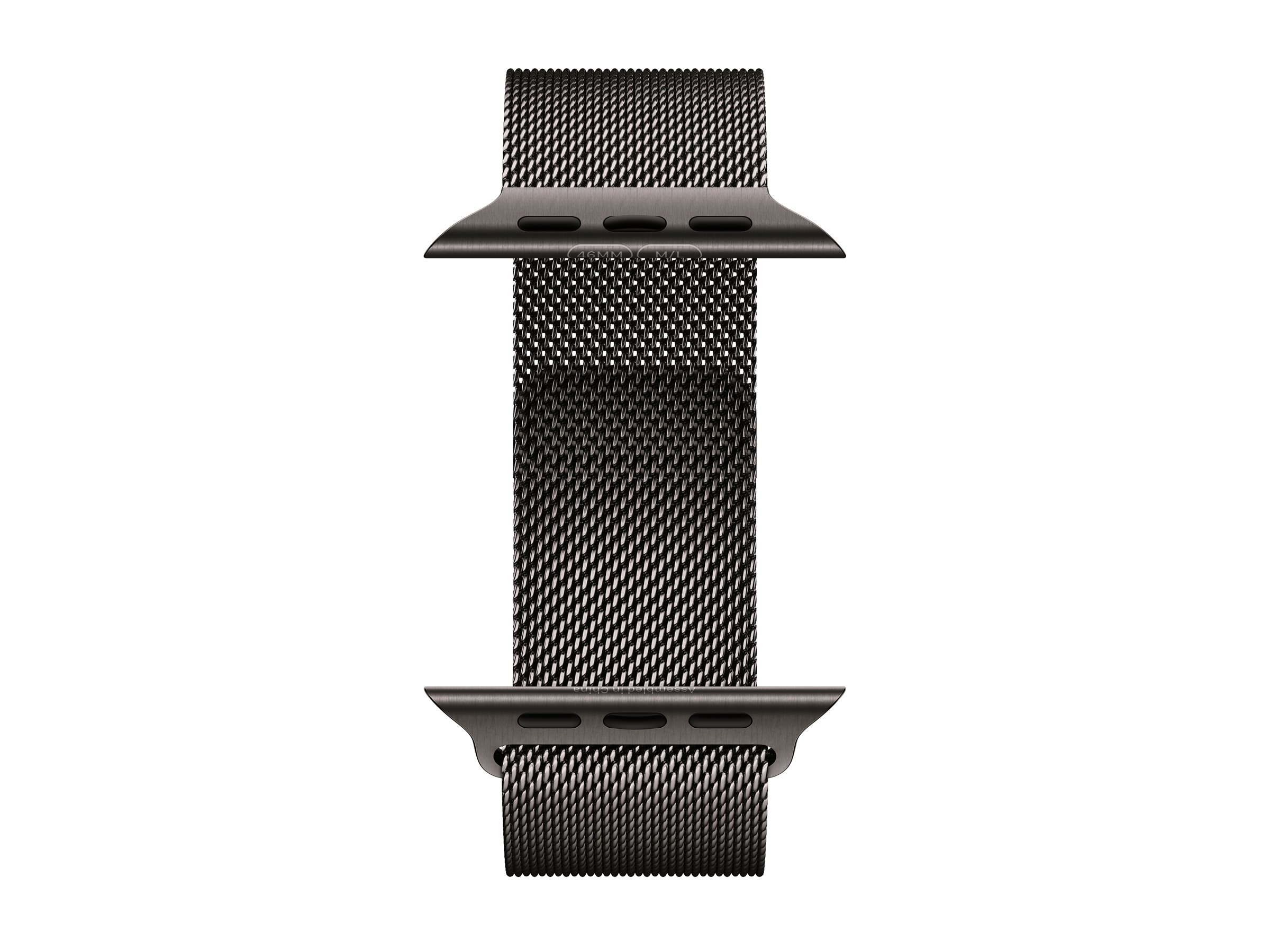 Apple Watch Series 10 (GPS + Cellular) - 46 mm - Schiefertitan - mit Milanaise Armband - Schiefer - Bandgröße: M/L, Ansicht 3