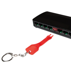 LogiLink LAN-Portblocker - durchsichtig rot (Packung mit 10), Ansicht 4