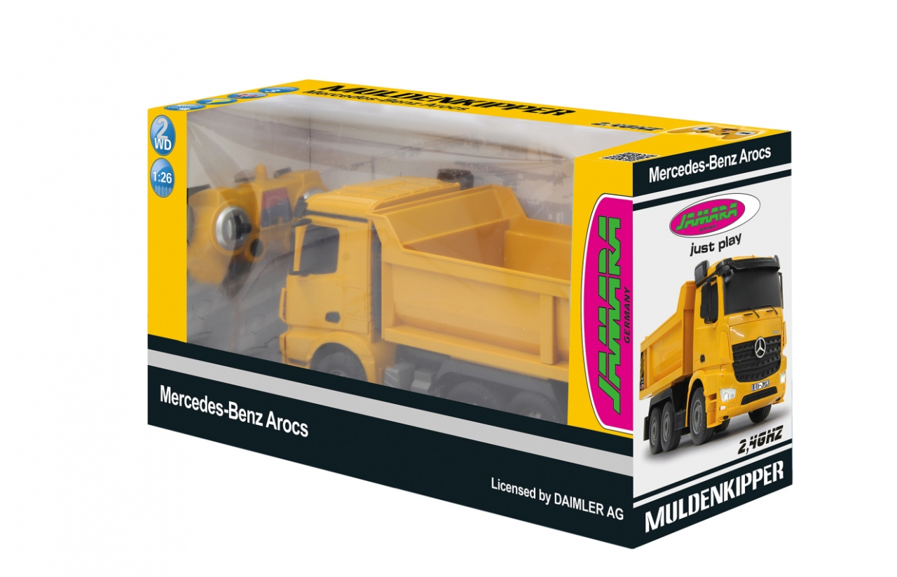 JAMARA Muldenkipper Mercedes Arocs - Muldenkipper - 1:26 - 6 Jahr(e) - 560 g, Ansicht 2