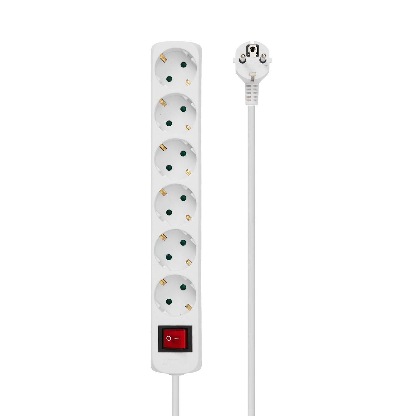 MicroConnect Steckdosenleiste - Eingabe, Eingang Stromversorgung, Ansicht 4