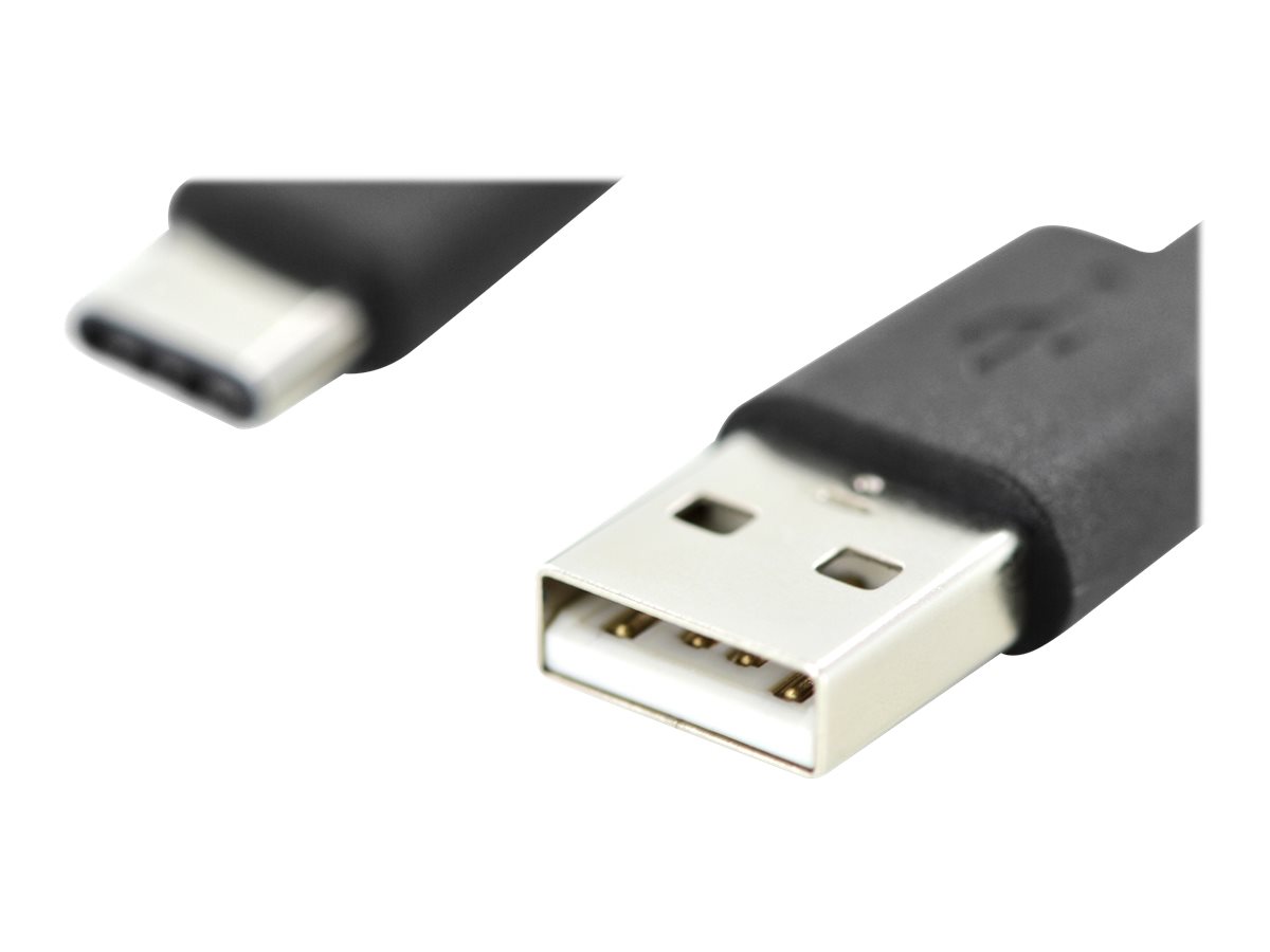 DIGITUS USB Type-C Verbindungskabel Typ C auf A