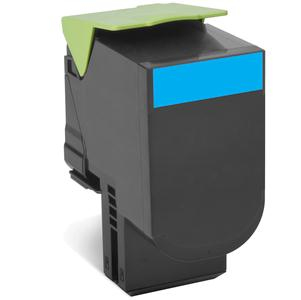 Lexmark Cyan - Original - Tonerpatrone - für Lexmark CX510de, Ansicht 3