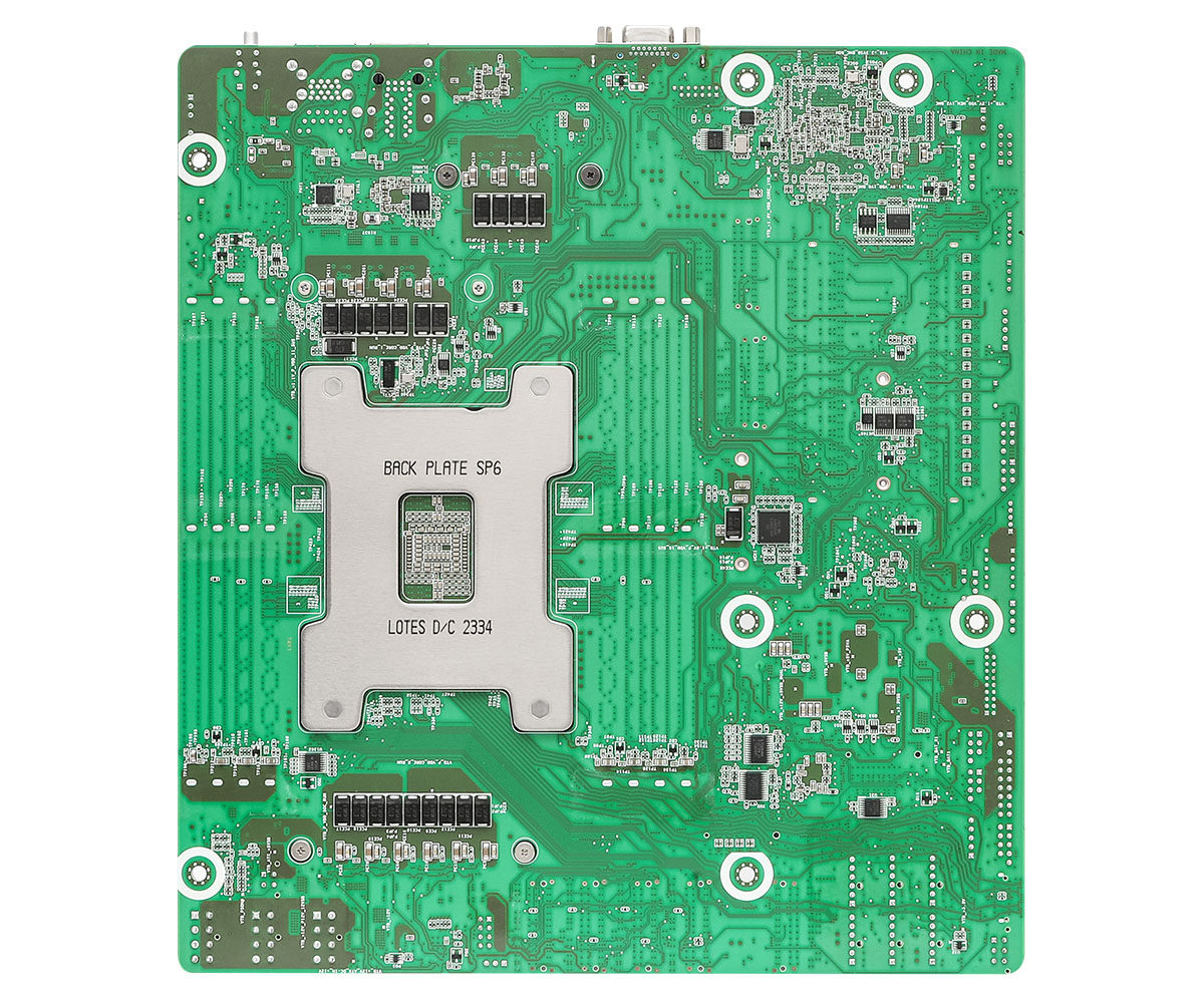 ASRock Rack SIENAD8UD3 - Motherboard - Deep Micro ATX - Socket SP6, Ansicht 3