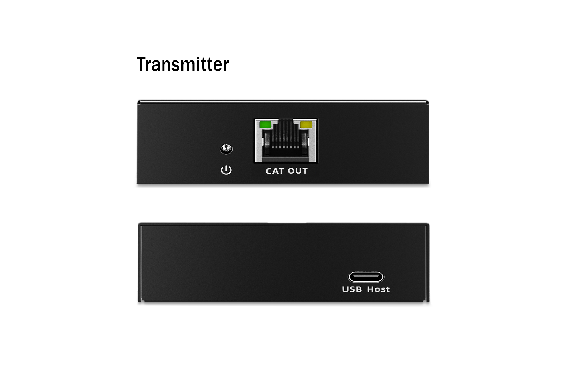 DIGITUS USB 3.2 Gen1 CAT Extender, 5 Gbps, 4 Ports: 3x USB-A / 1x USB-C, 100m, Ansicht 3