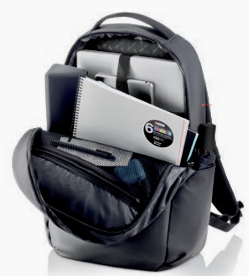 MIQUELRIUS Bag to work Series Rucksack M schwarz - Rucksack, Ansicht 2