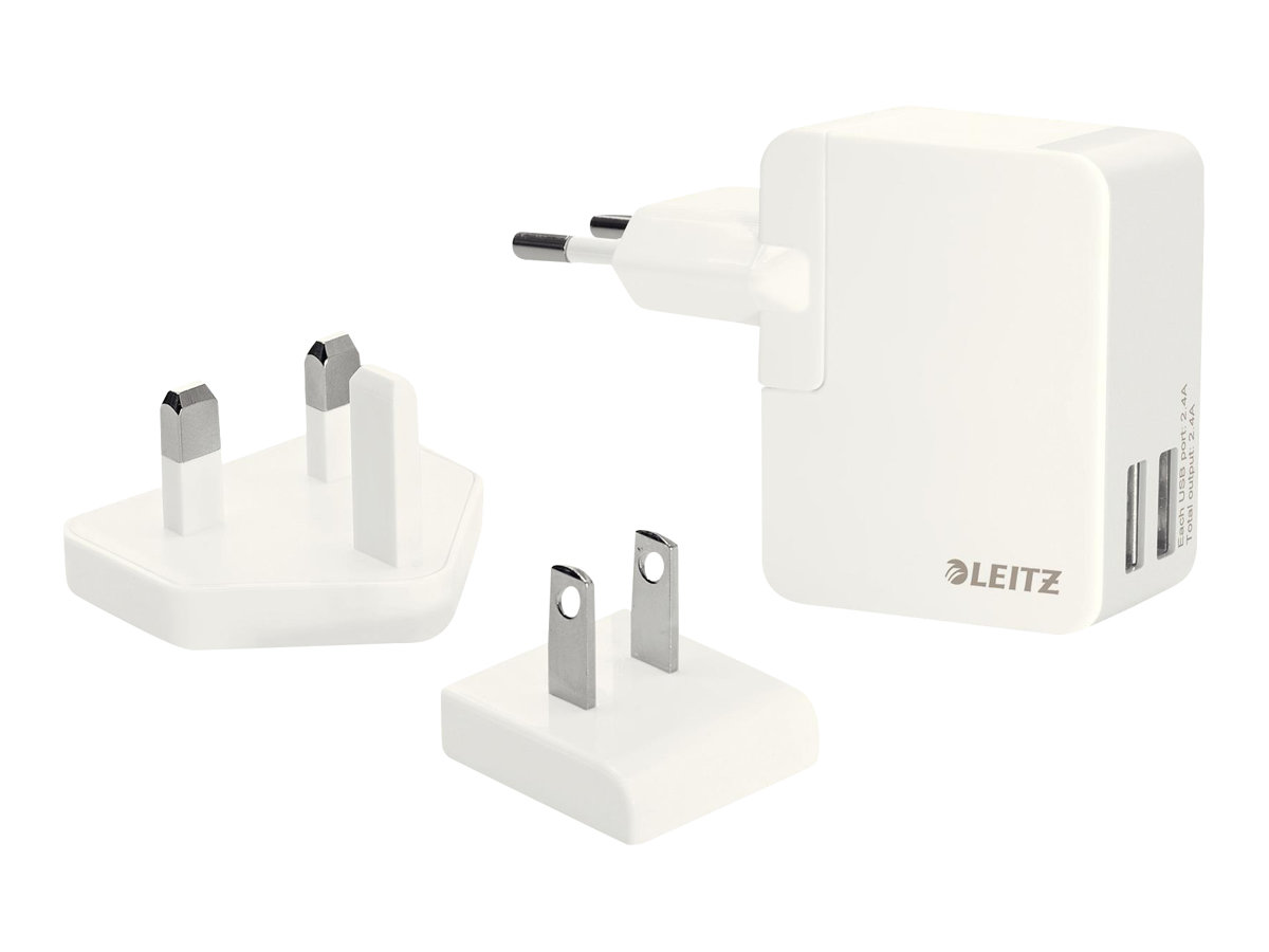 Kensington Traveller USB Wall Dual Charger (65200001)