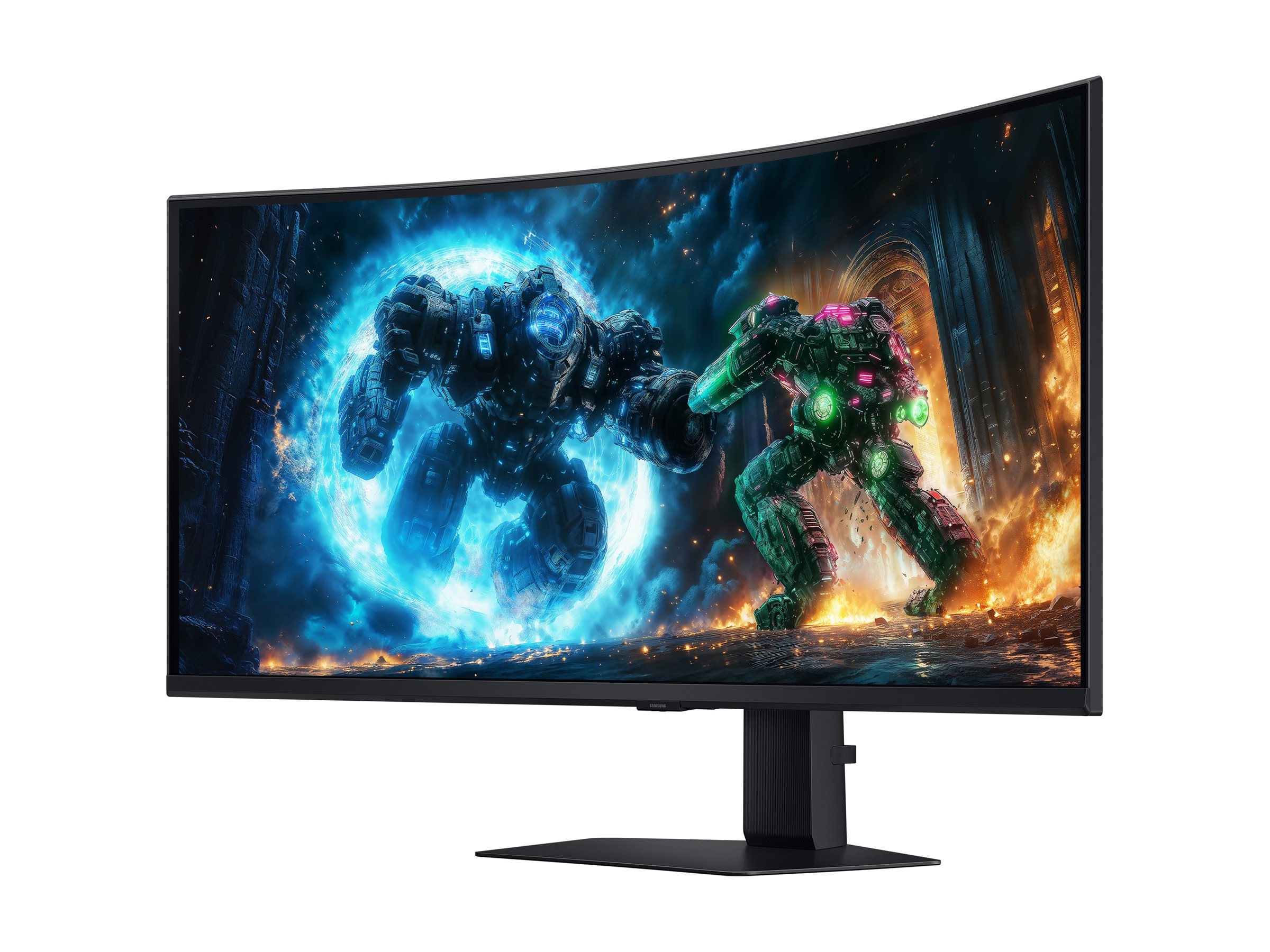Samsung Odyssey G7 S40FG756EU - G75F Series - LED-Monitor - Gaming - gebogen - 101.6 cm (40), Ansicht 4
