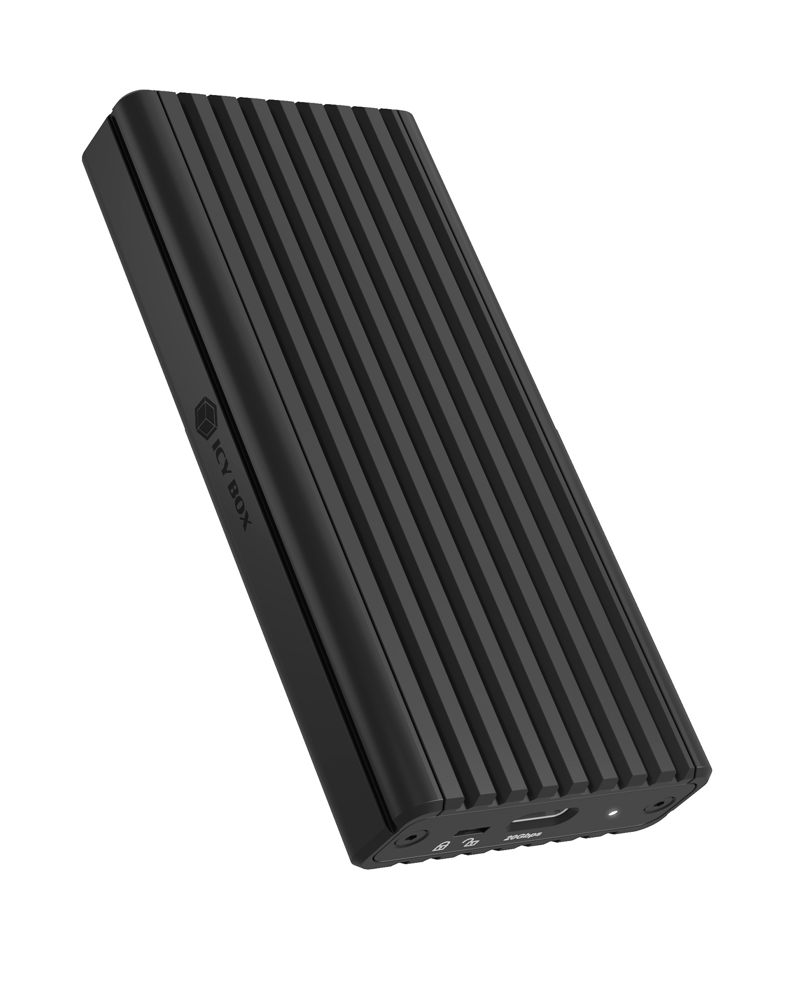 ICY BOX IB-1917M-C32a - Speichergehäuse - M.2 - M.2 NVMe Card / PCIe 4.0 (NVMe), Ansicht 2