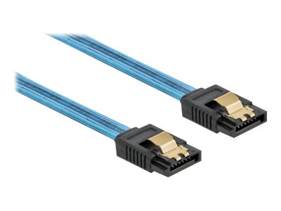 Delock SATA 6 Gbs Cable UV glow effect - SATA-Kabel