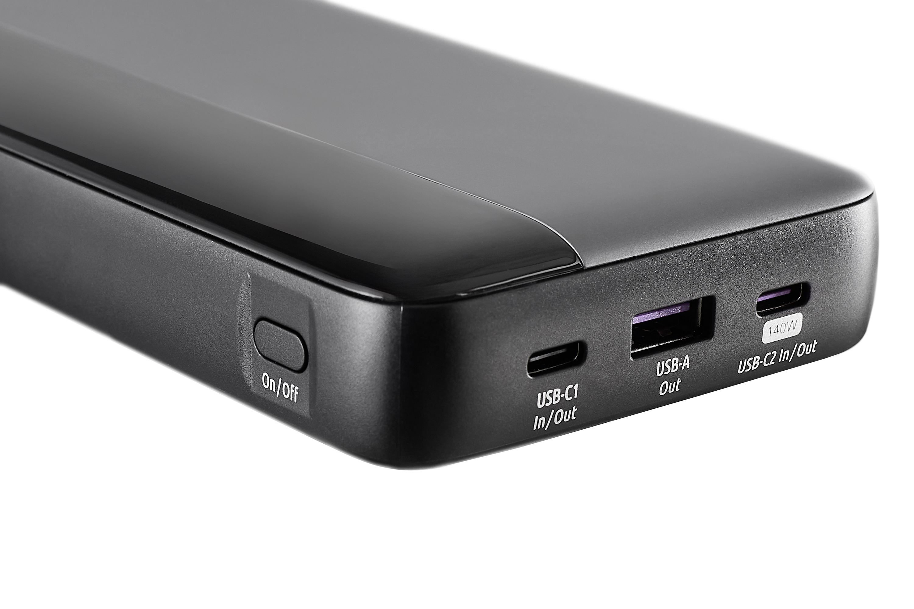 Intenso Power Bank HE 25000 mAh Grau-Schwarz USB C/C - Batterie - 25.000 mAh, Ansicht 4