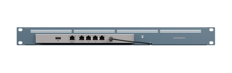 Rackmount.IT RM-CI-T23 - Montagesatz für Netzwerkgeräte - Rack montierbar - cisco metallisch blau - 1U - 48.3 cm (19), Ansicht 3
