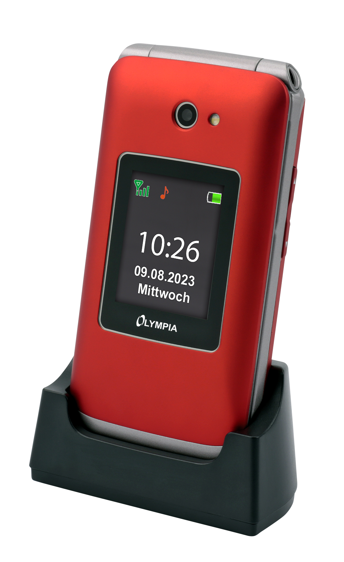 Olympia Mobiltelefon Vitus rot - Mobiltelefon, Ansicht 2