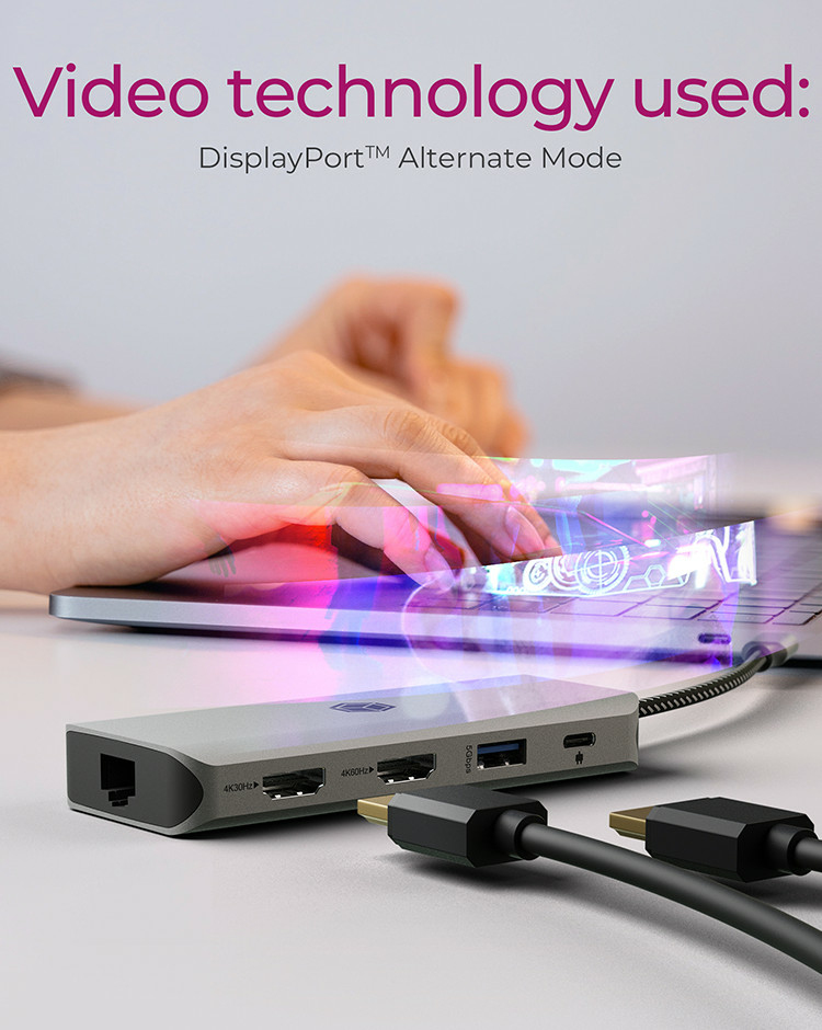 ICY BOX IB-DK4012-CPD 9-in-1 mobile Docking Station, Ansicht 4