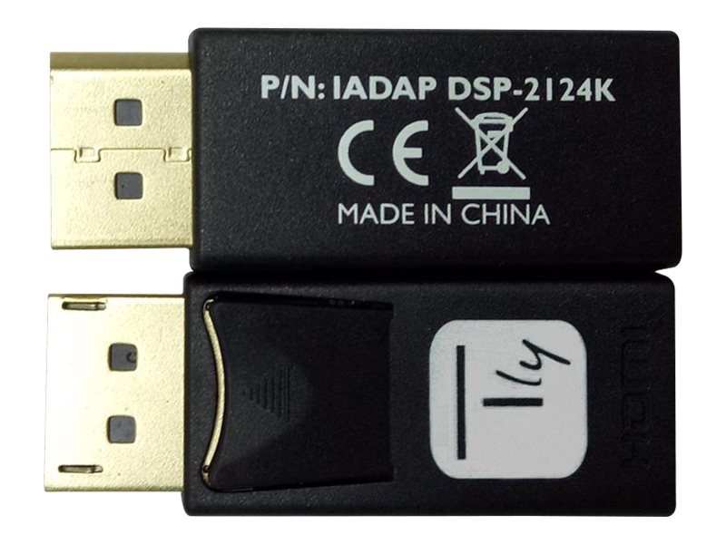 Techly Videoadapter - DisplayPort männlich eingerastet zu HDMI weiblich, Ansicht 4