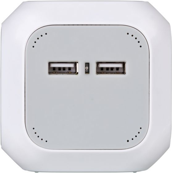 Brennenstuhl ALEA-Power - Steckdosenleiste - Wechselstrom 230V - 3680Watt - Ausgangsanschlüsse: 4(2 x USB, 4 x Spannung), Ansicht 3
