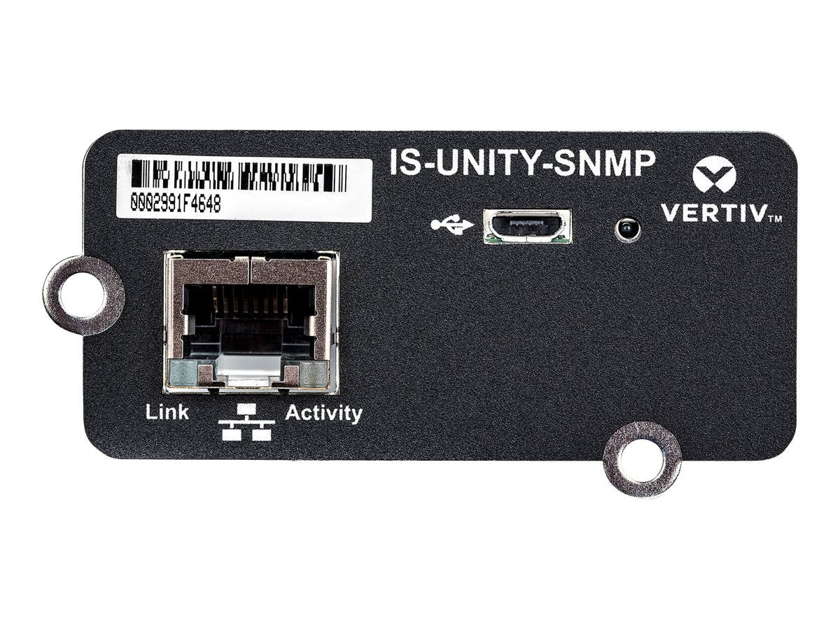 Vertiv Intellislot Unity Platform Card - Fernverwaltungsadapter, Ansicht 4