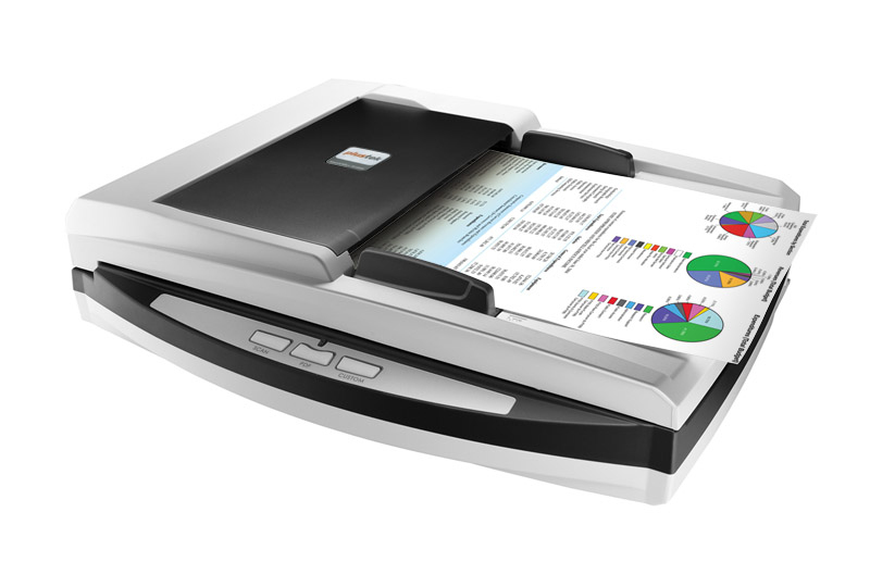 Plustek SmartOffice PL4080 ADF - 216 x 297 mm - 600 x 600 DPI - 1200 x 1200 DPI - 48 Bit - 24 Bit - 16 Bit, Ansicht 3