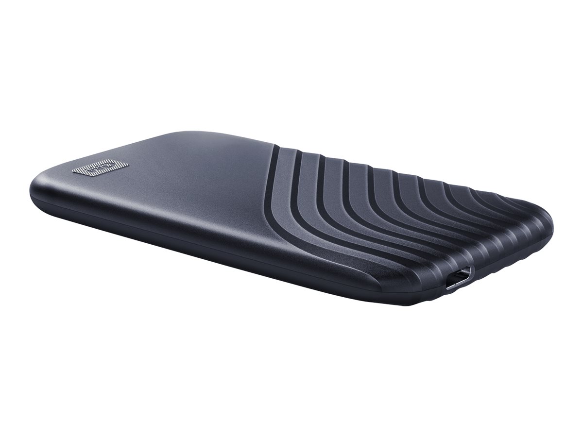 WD My Passport SSD WDBAGF0010BBL - SSD - verschlüsselt - 1 TB - extern (tragbar), Ansicht 5