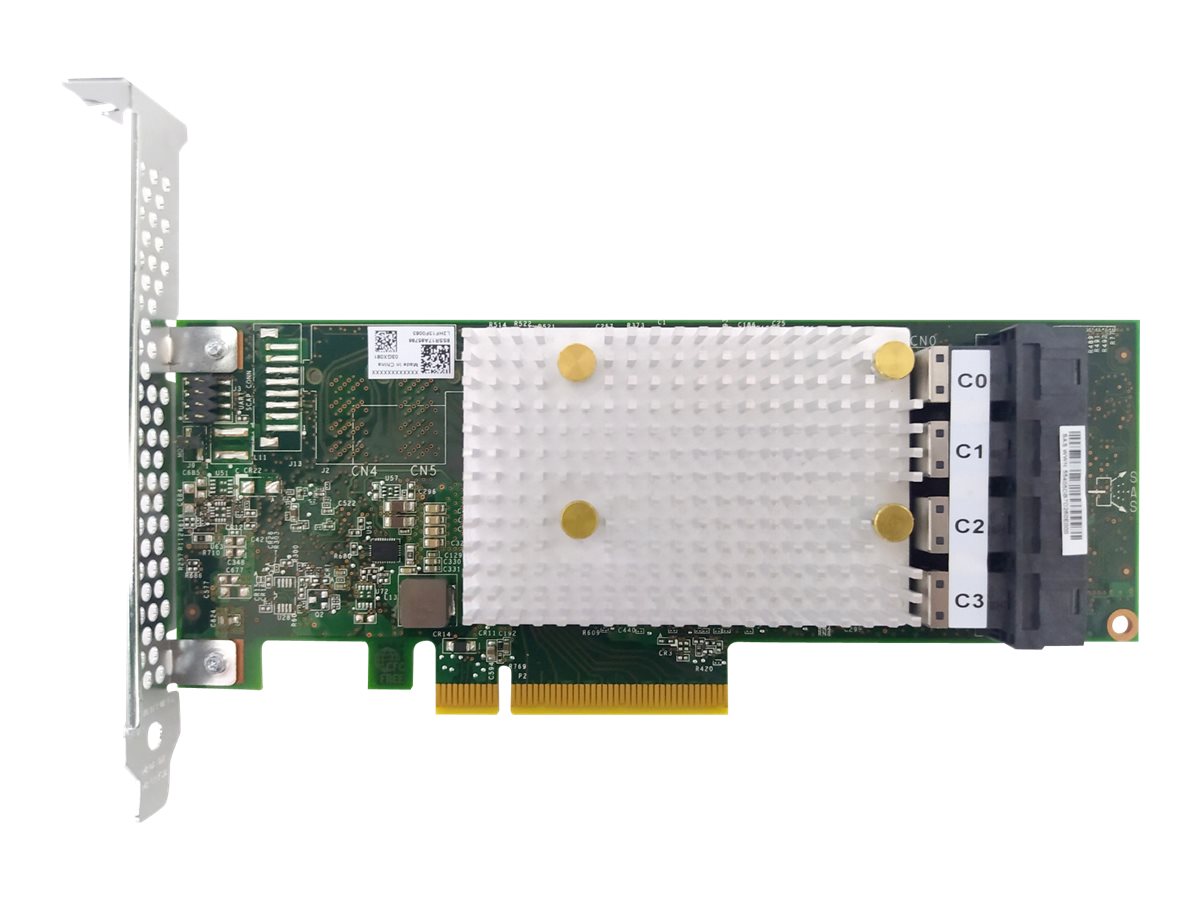 Lenovo ThinkSystem 4350-16i - Speicher-Controller - 16 Sender/Kanal - SATA 6Gb/s / SAS 12Gb/s - Low-Profile - RAID JBOD