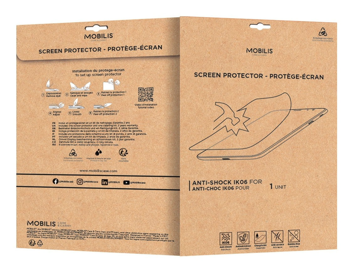 Mobilis Screen Protect Anti-Shock IK06 Clear Zebra ET60/65, Ansicht 2