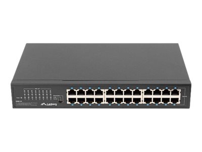 Lanberg RSGE-24 - Unmanaged - Gigabit Ethernet (10/100/1000) - Rack-Einbau - 1U, Ansicht 3