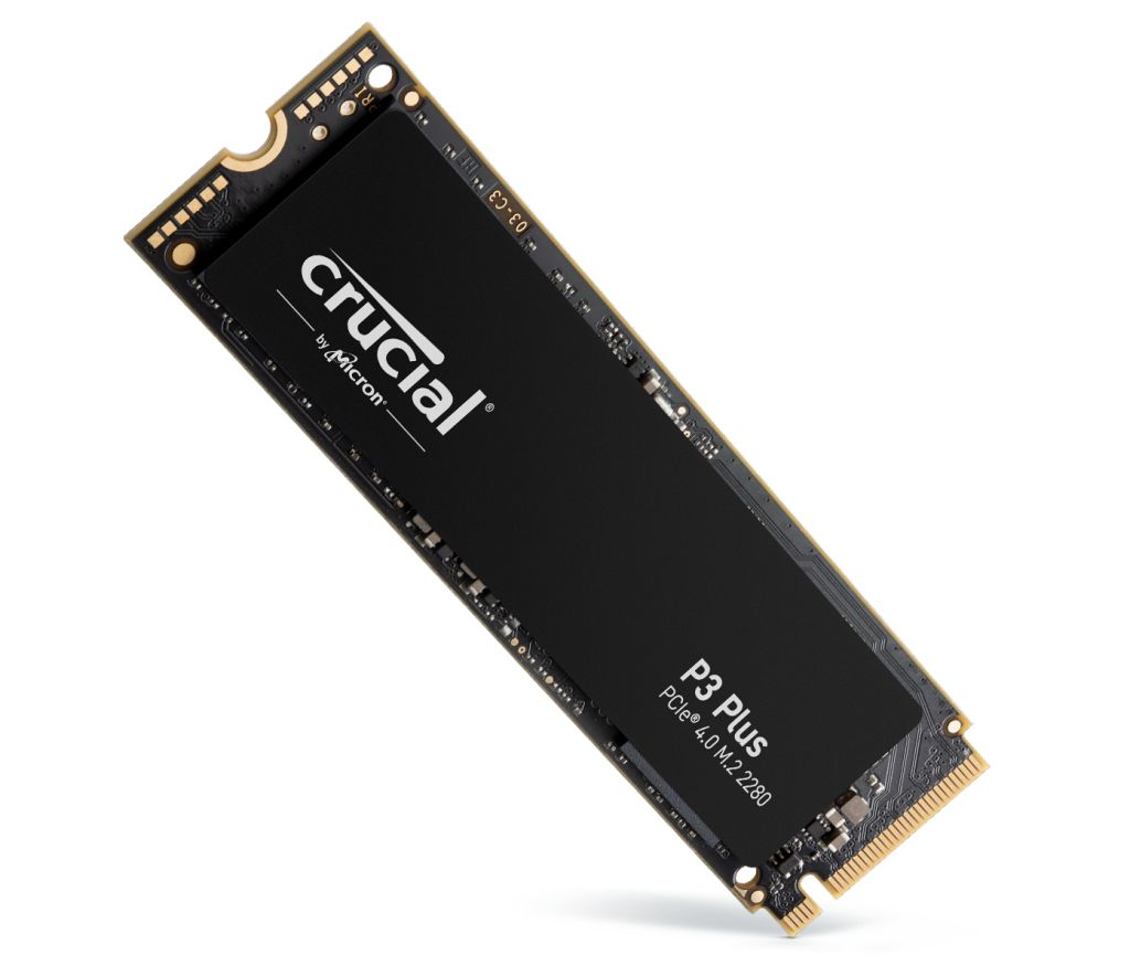 Crucial P3 Plus - SSD - 2 TB - intern - M.2 2280 - PCIe 4.0 (NVMe), Ansicht 2