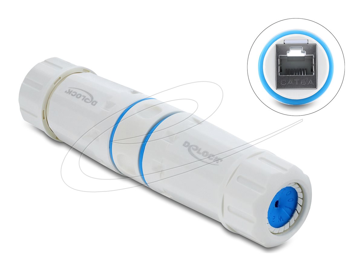 Delock Netzwerkkoppler - RJ-45 (W) zu RJ-45 (W)