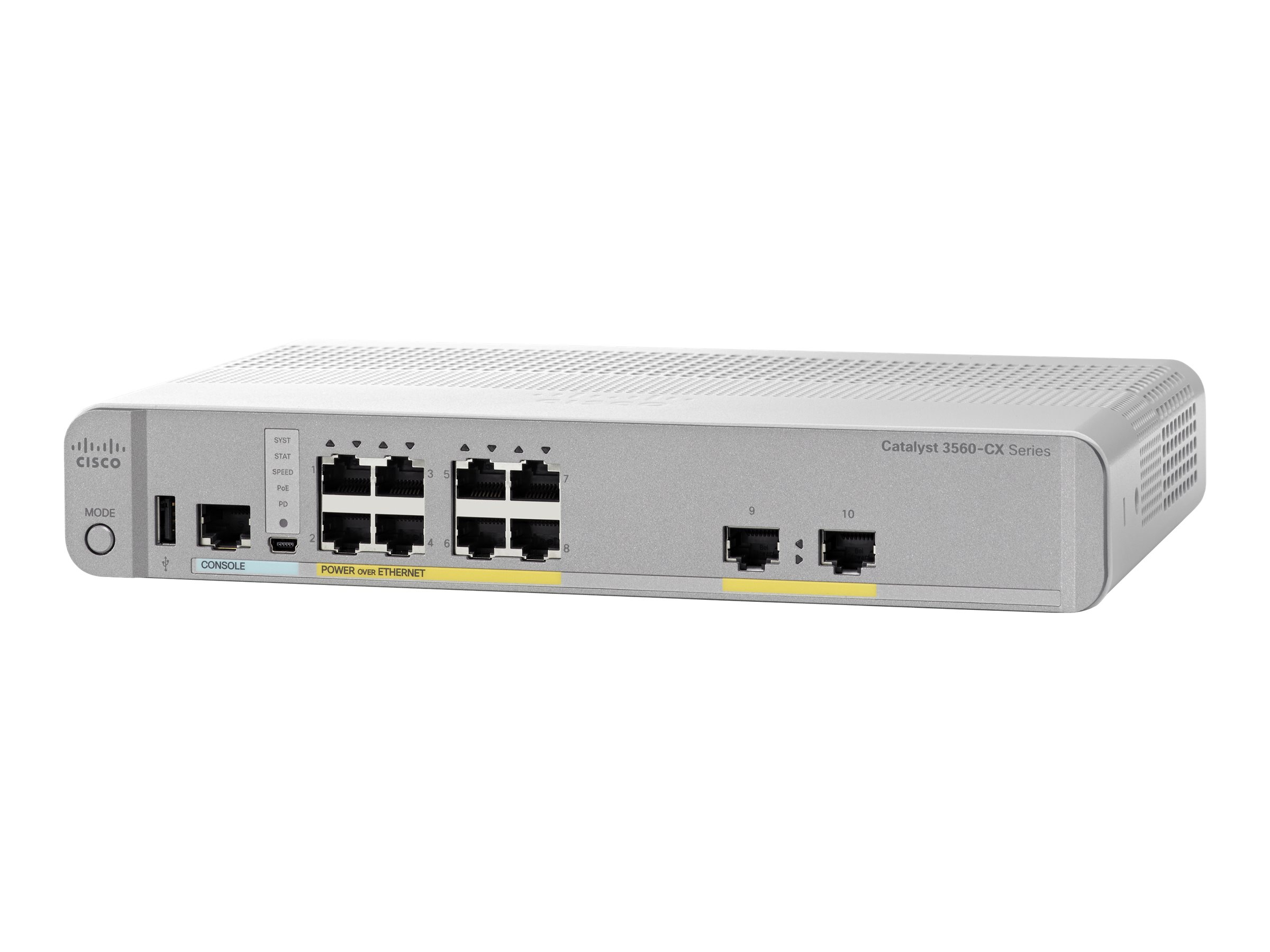 Cisco Catalyst 3560-CX PD PSE 8 Port PoE 1G Uplink (WS-C3560CX-8PT-S)