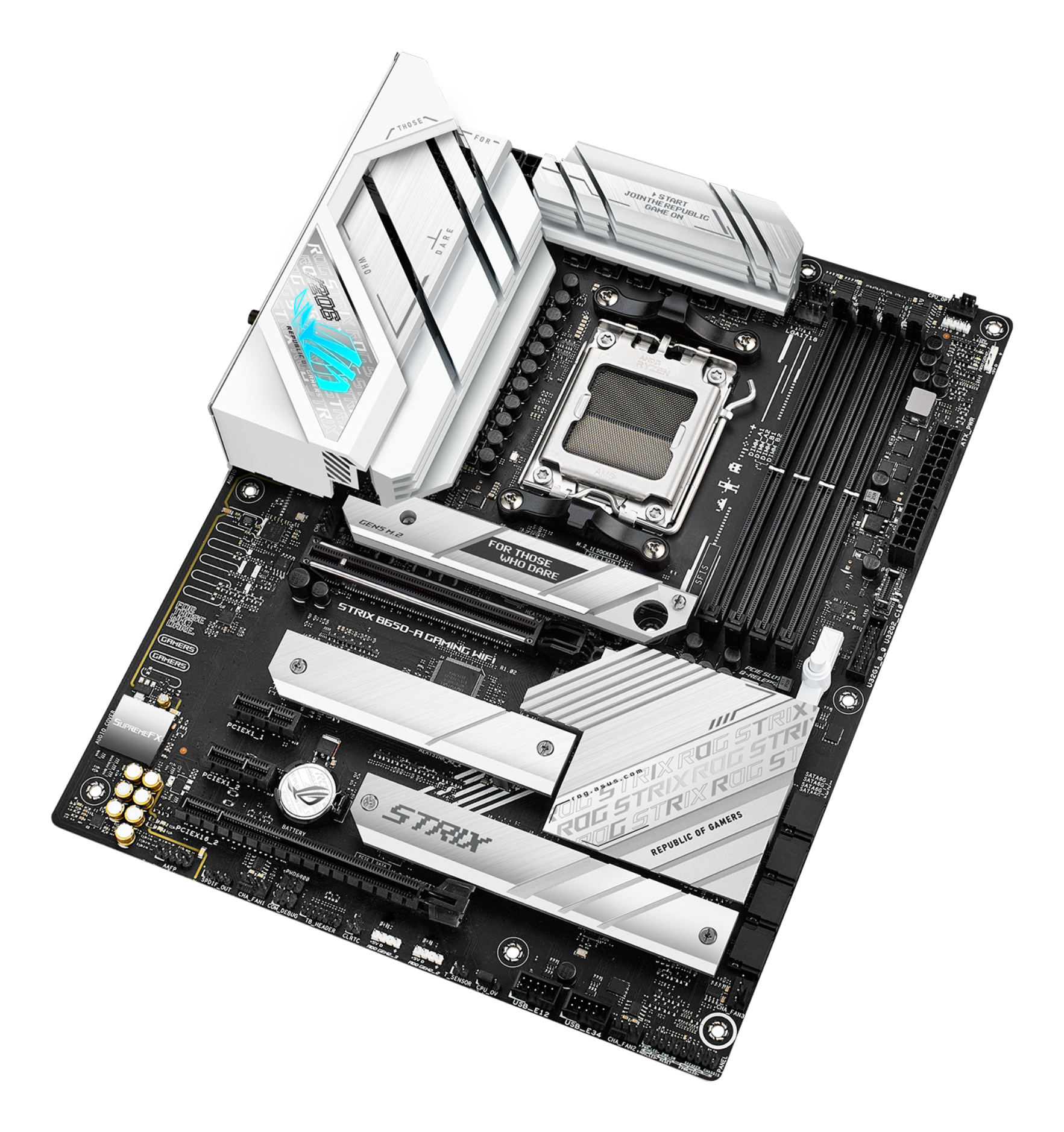 ASUS ROG STRIX B650-A GAMING WIFI - Motherboard - ATX - Socket AM5 - AMD B650 Chipsatz, Ansicht 3