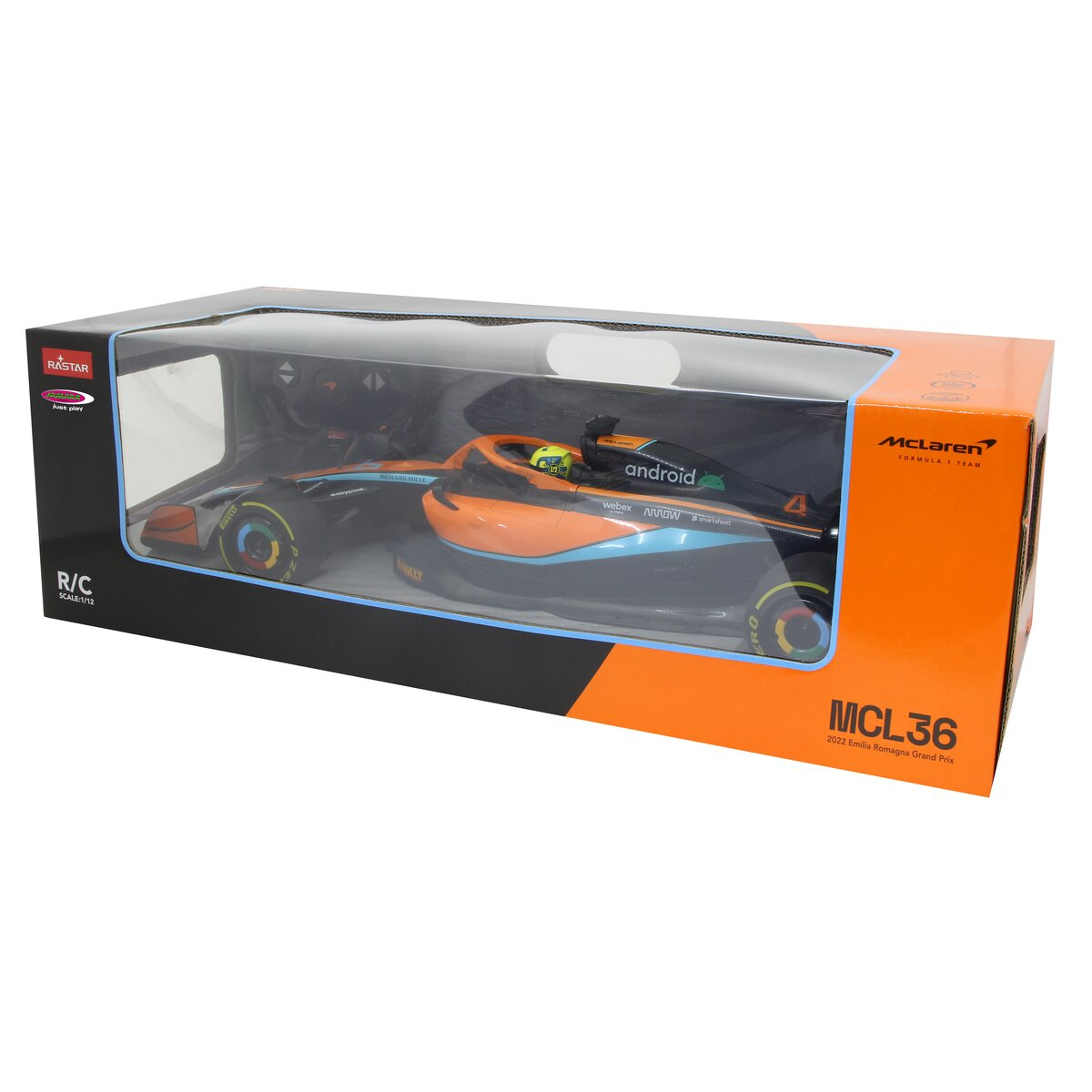 JAMARA McLaren MCL36 1 12 2.4GHz orange, Ansicht 2