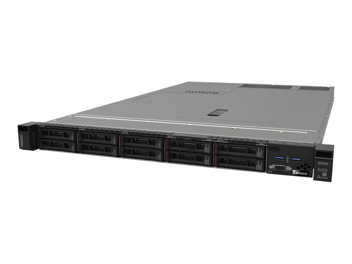 Lenovo ThinkSystem SR665 7D2V - Server - Rack-Montage - 2U - zweiweg - 1 x EPYC 7313 / 3 GHz