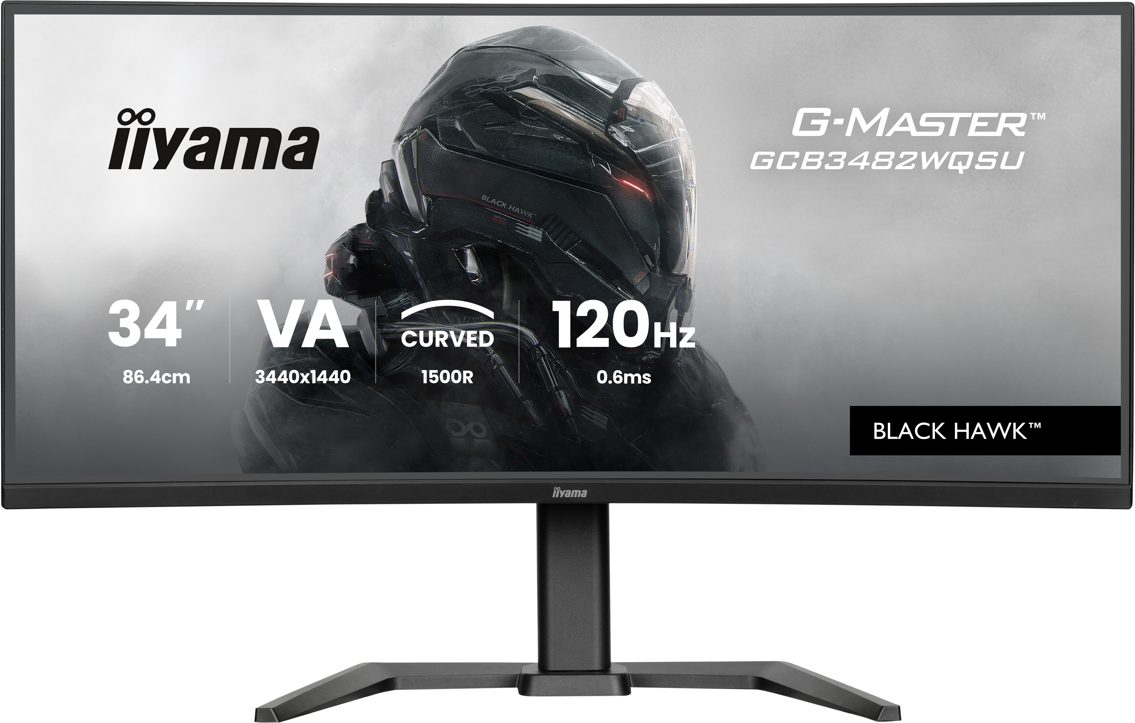Iiyama GCB3482WQSU-B1 - LED-Monitor - Gaming - gebogen - 86 cm (34), Ansicht 4