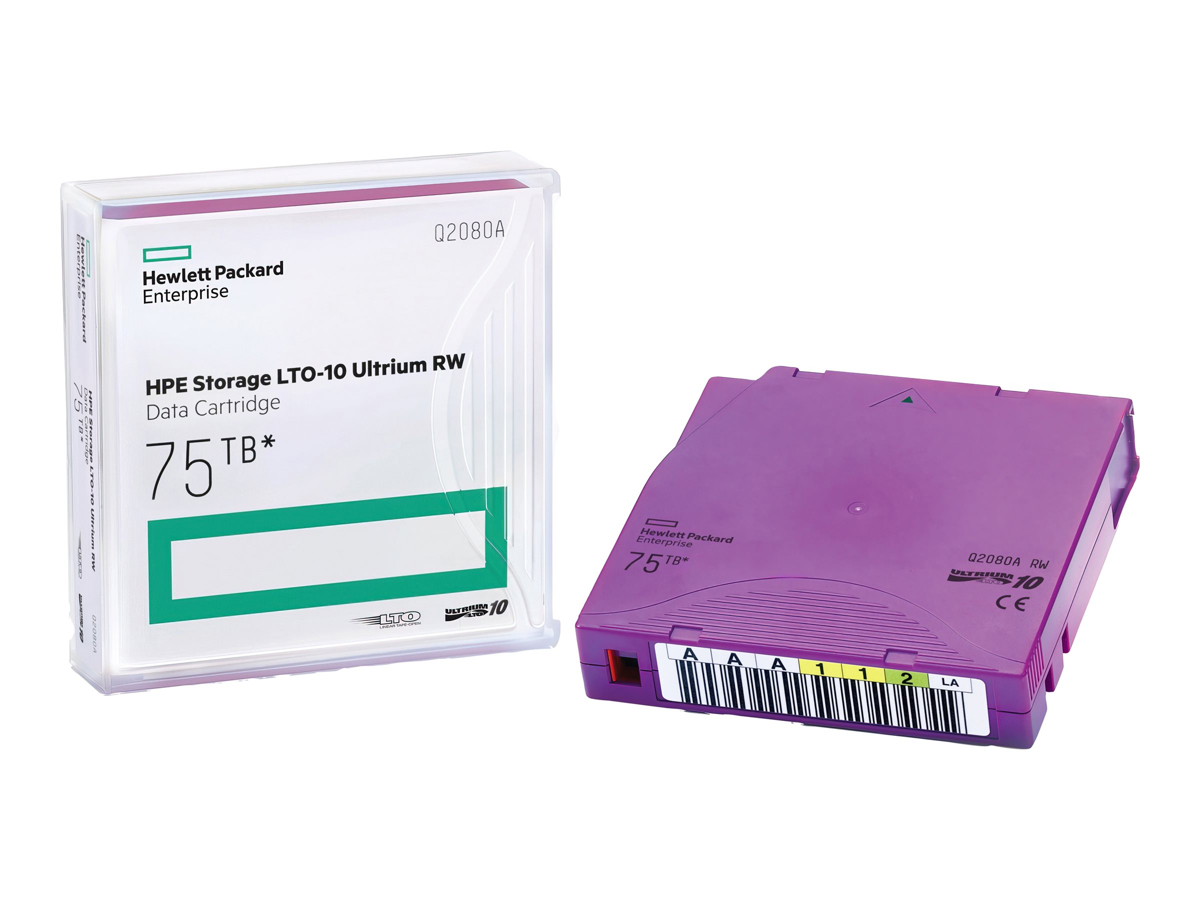 HPE Storage LTO-10 Ultrium RW Non Custom Labeled