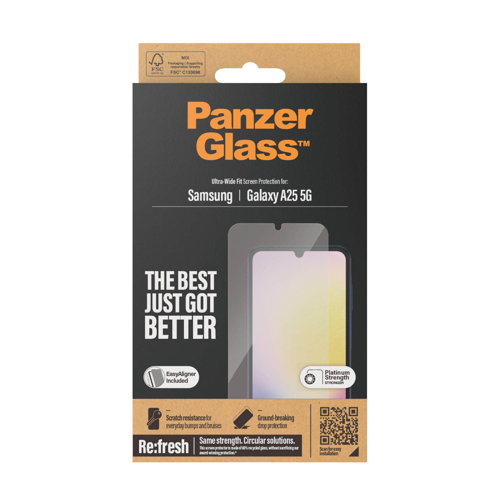 PanzerGlass Samsung Galaxy new A24 5G UWF, Ansicht 4