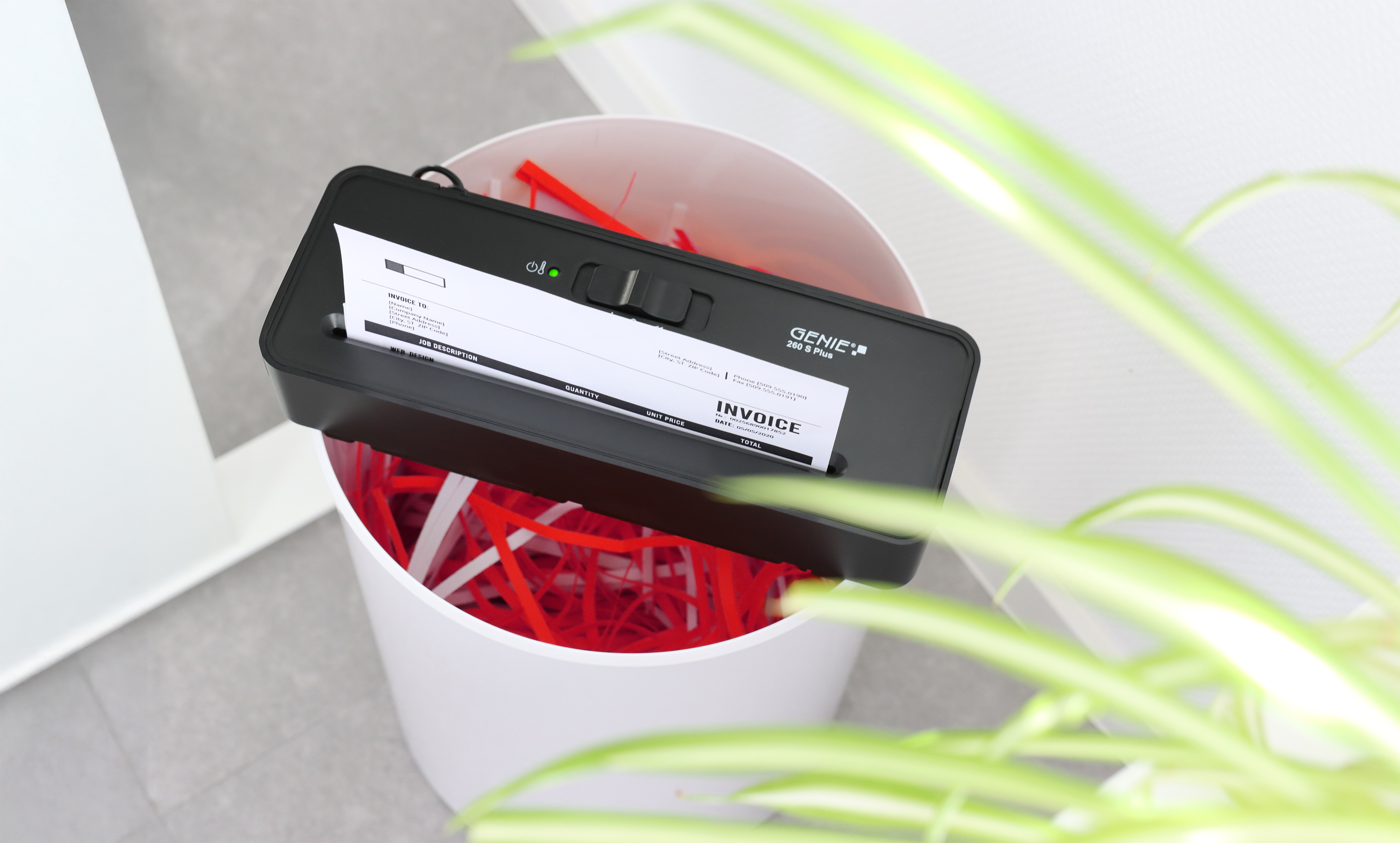 Genie Aktenvernichter 260 S Plus Aufsatzaktenvernichter, Ansicht 2