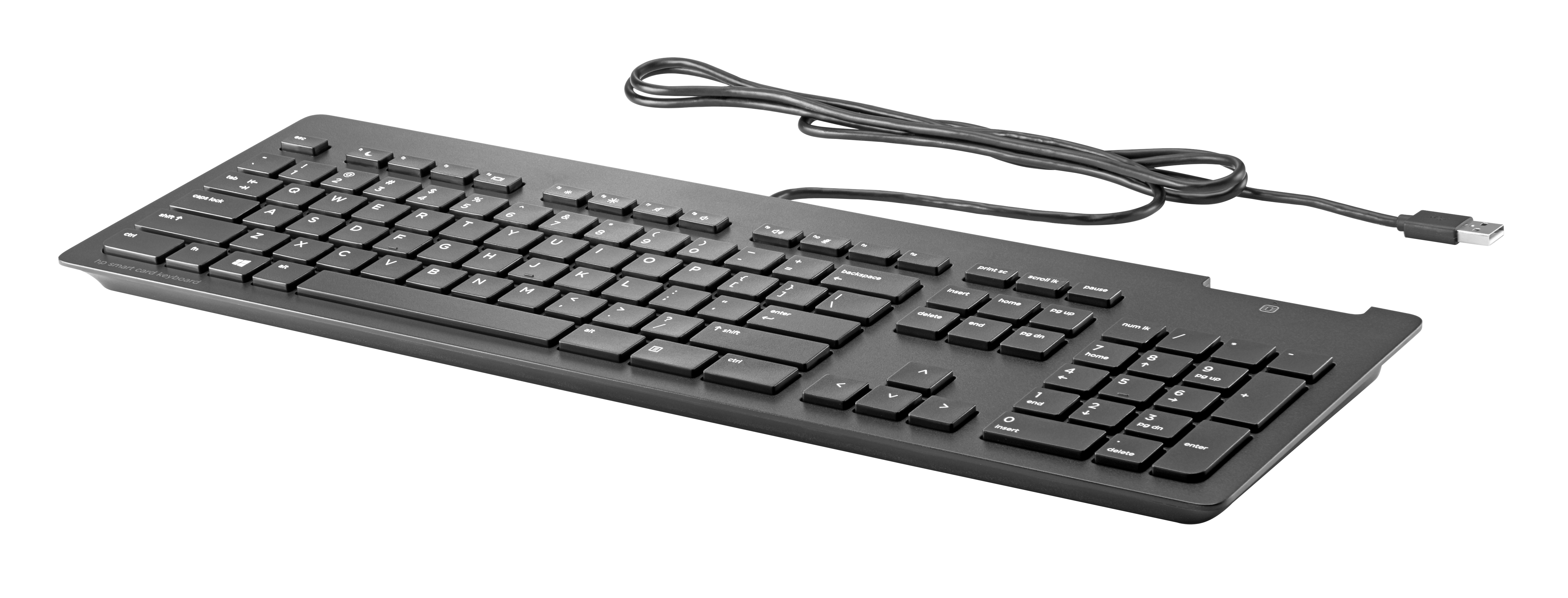 HP Smartcard Keyboard - TL: Nordisch, QWERTY, Ansicht 2