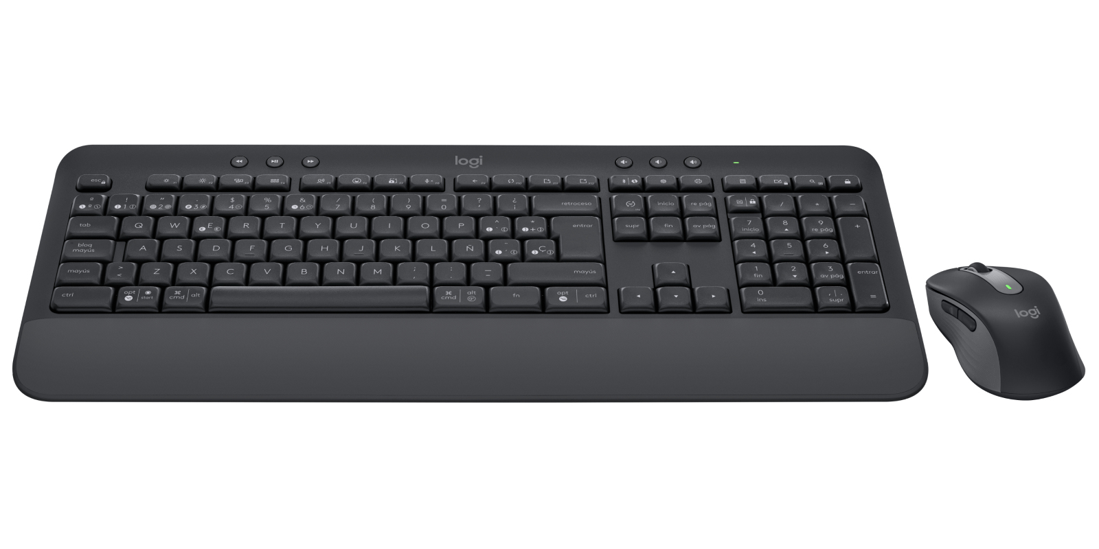 Logitech Signature MK650 Combo for Business - Tastatur-und-Maus-Set - TL: Spanisch, QWERTY, Ansicht 4