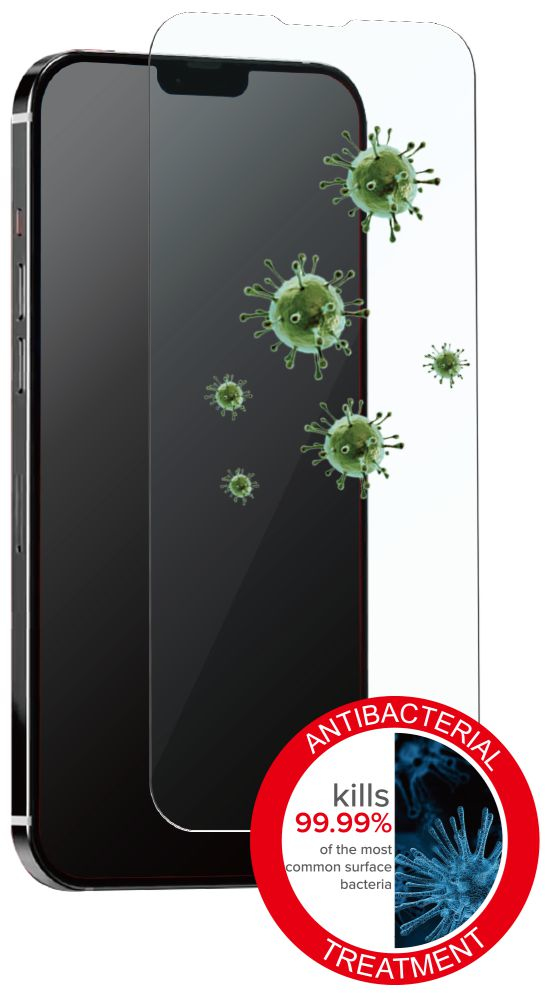 eSTUFF ES501301-25BULK - Apple - iPhone 13 mini - Antibakteriell - Transparent - 25 Stück(e), Ansicht 2