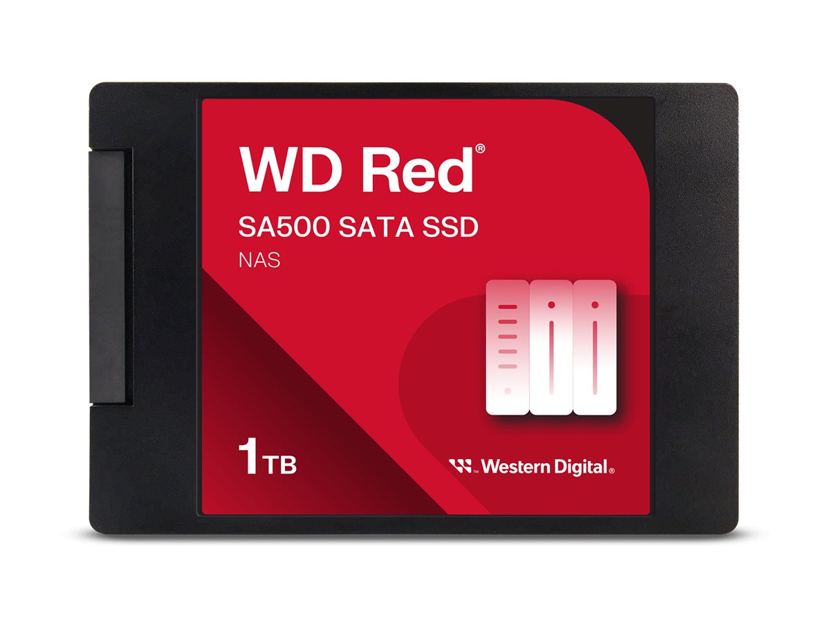 WD Red SA500 WDS100T1R0A-68A4W0 - SSD - 1 TB - intern - 2.5 (6.4 cm)
