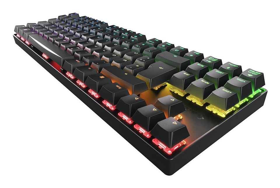 Cherry MX 8.2 - Tastatur - 80% - TKL - Hintergrundbeleuchtung - TL: Deutsch, QWERTZ, Ansicht 3