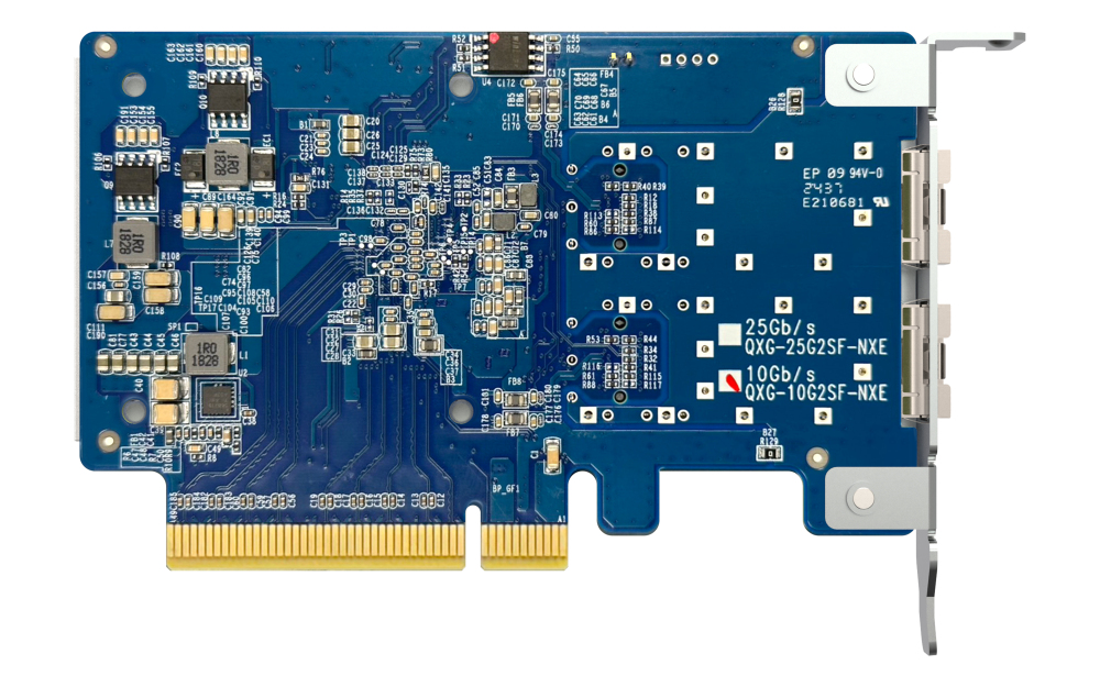 QNAP QXG-10G2SF-NXE - Erweiterungsmodul - PCIe 3.0 x8 Low-Profile, Ansicht 2