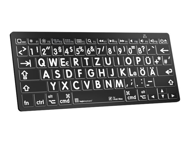 Logickeyboard Largeprint Mini - Tastatur - kabellos