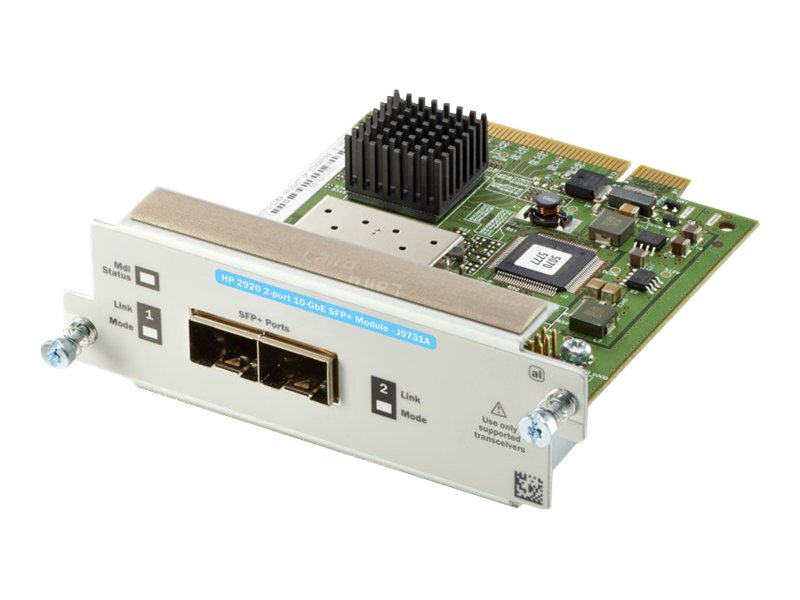 HP 2920 2-port 10GbE SFP+ Module (J9731A)
