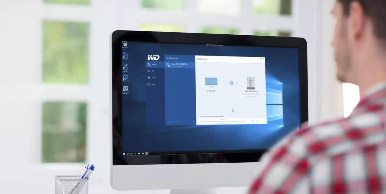 WD Blue WD10EARZ - Festplatte - 1 TB - intern - 3.5 (8.9 cm), Ansicht 4